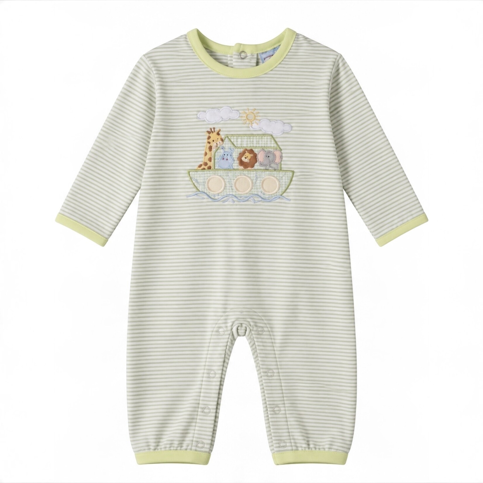 Three Sisters Noahs Ark Boy Romper
