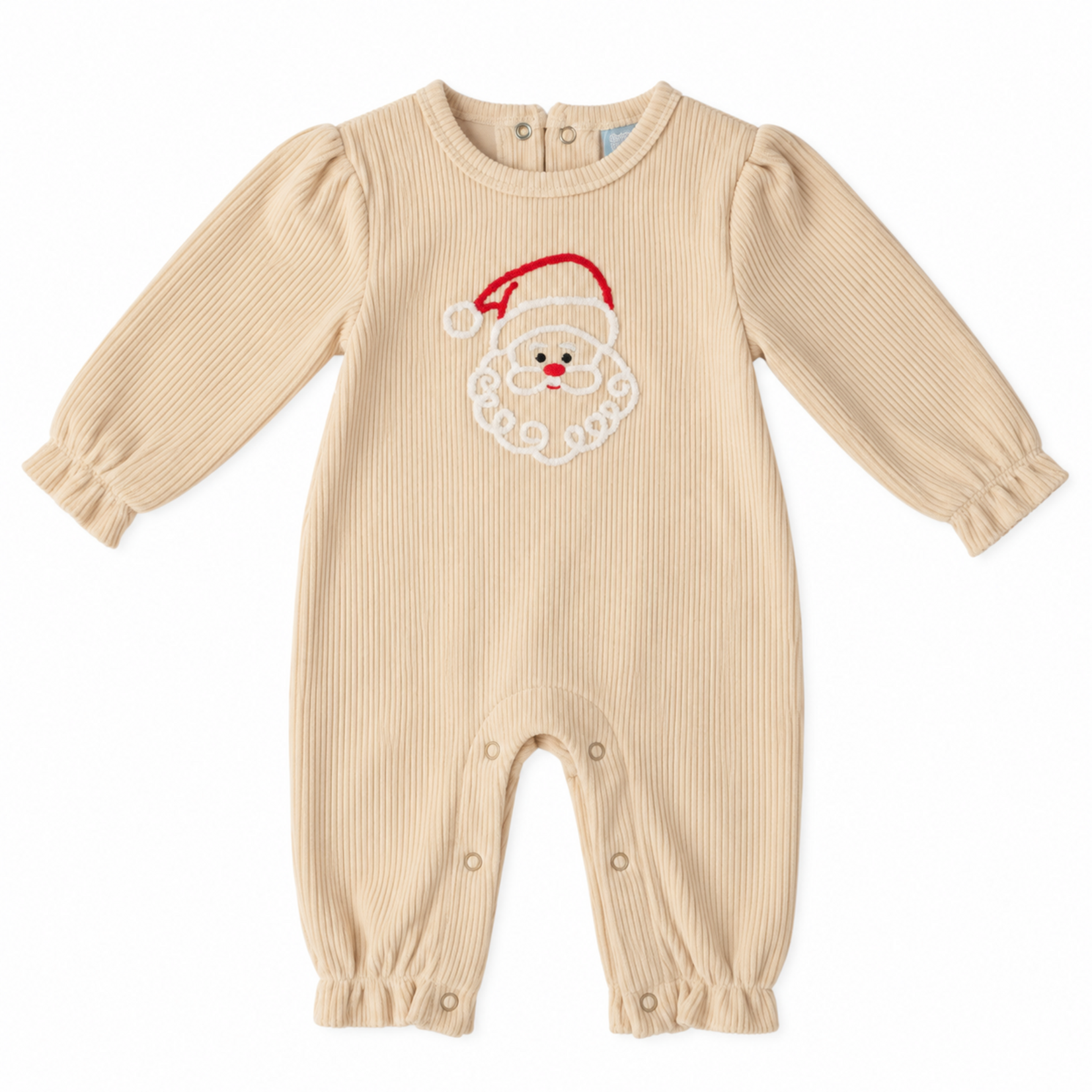 Three Sisters Believe in Santa Girls Romper
