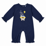 Three Sisters O Holy Night Baby Girl Romper