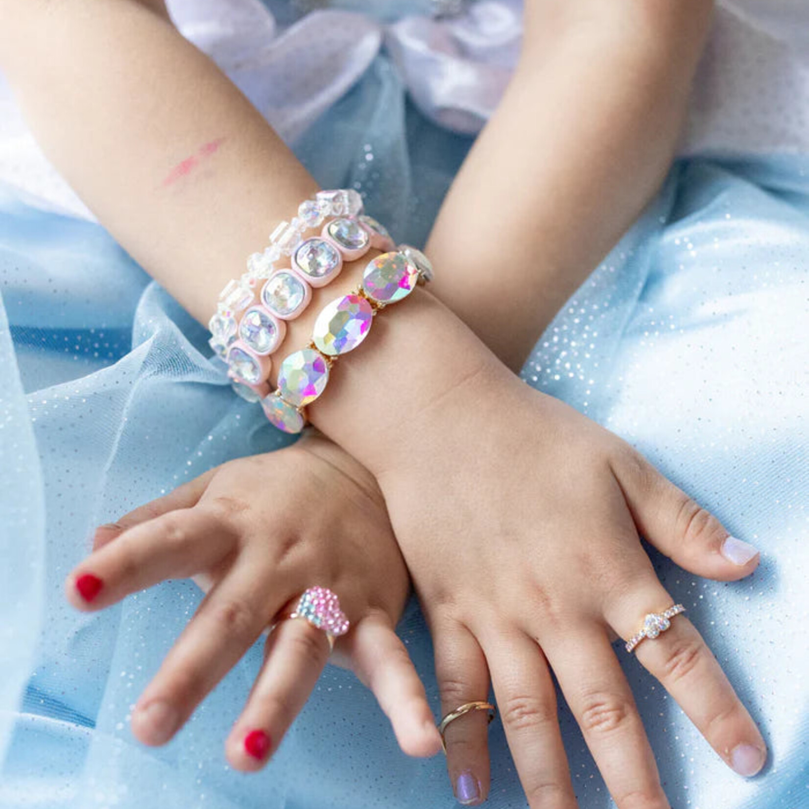 Great Pretenders Swiftie Pink Gem Bracelet