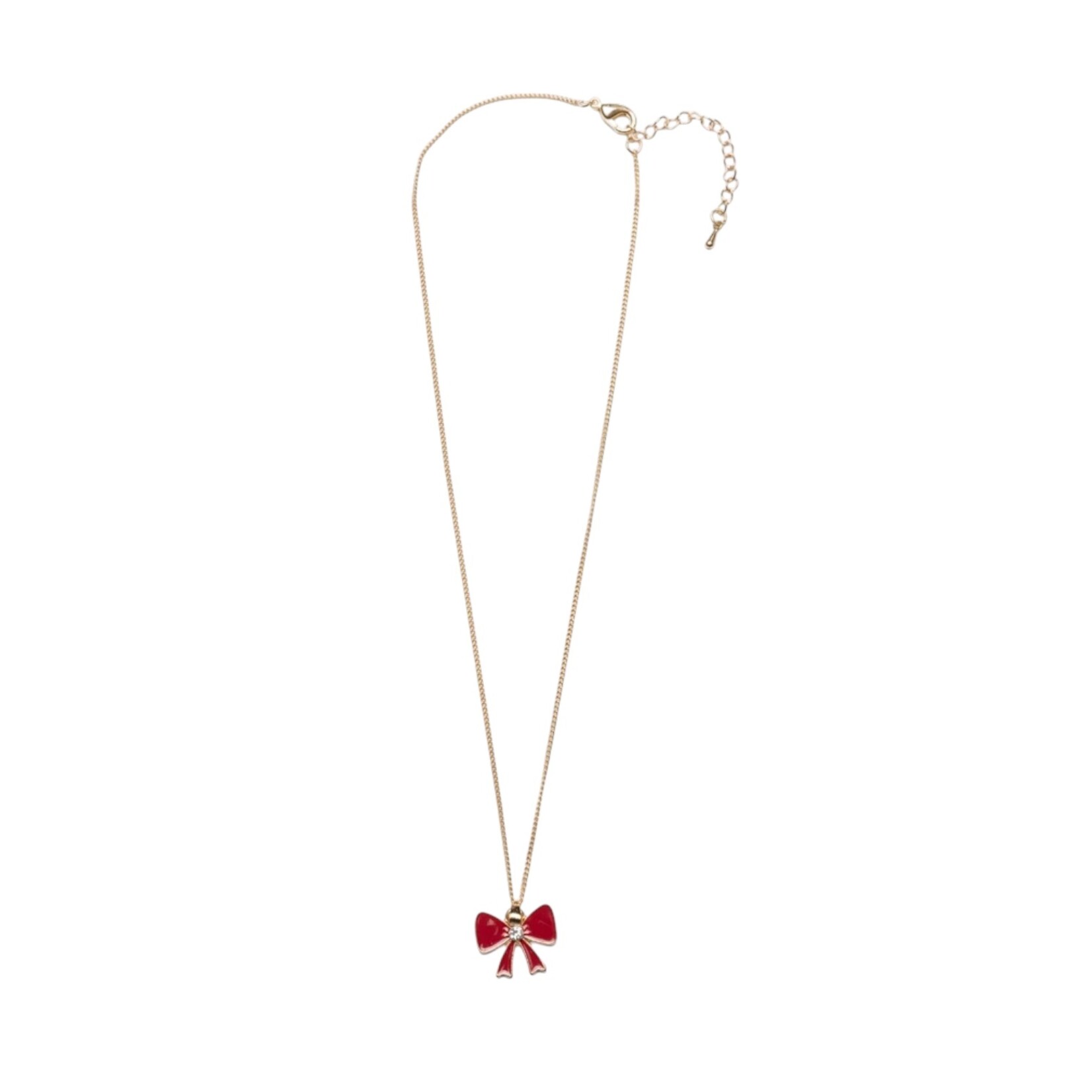 Great Pretenders Holiday Bow Necklace