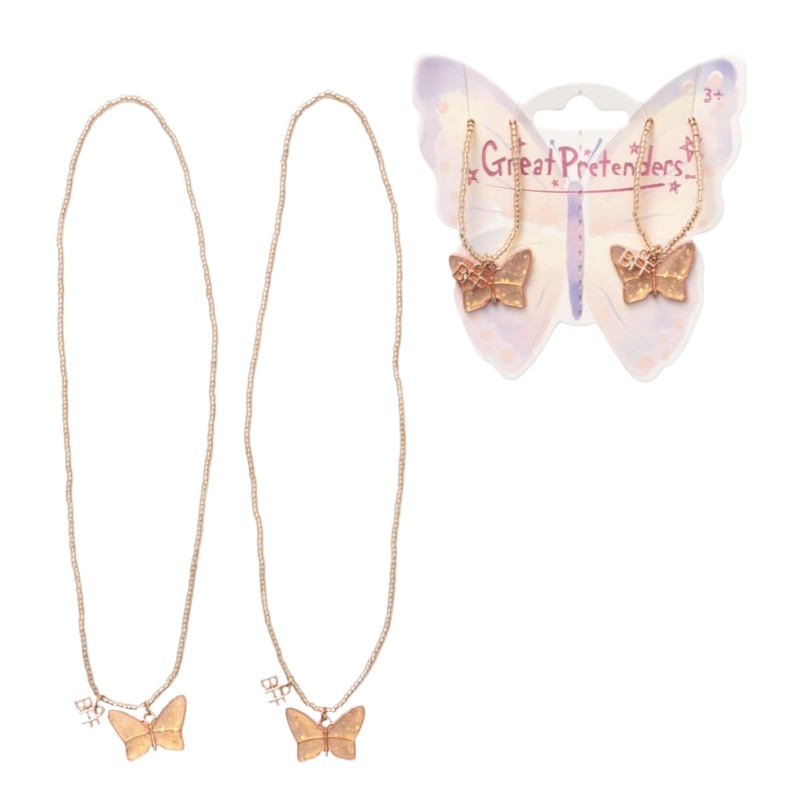 Great Pretenders Butterfly BFF Tear & Share Necklaces