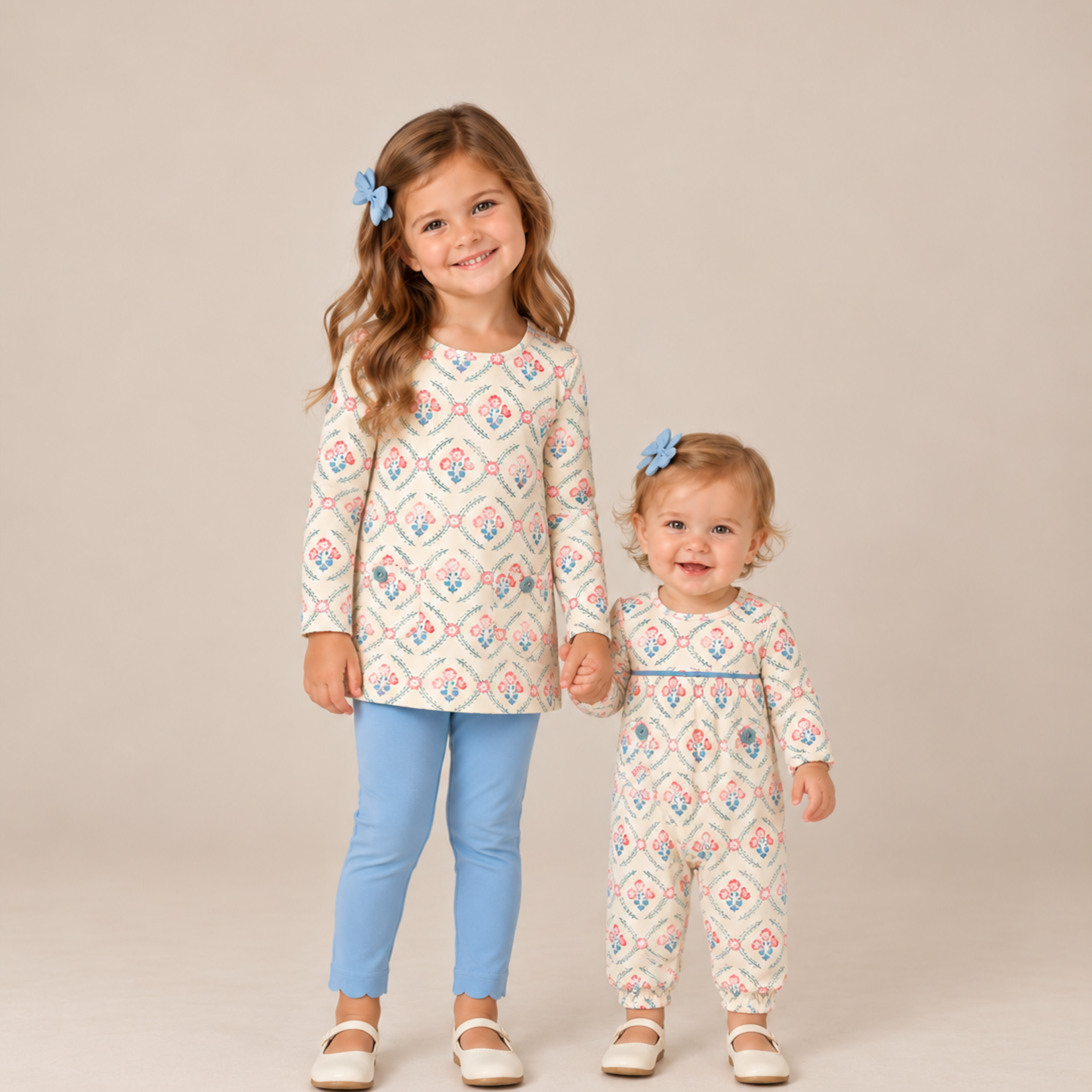 Ishtex Mum Flower Girl's Romper