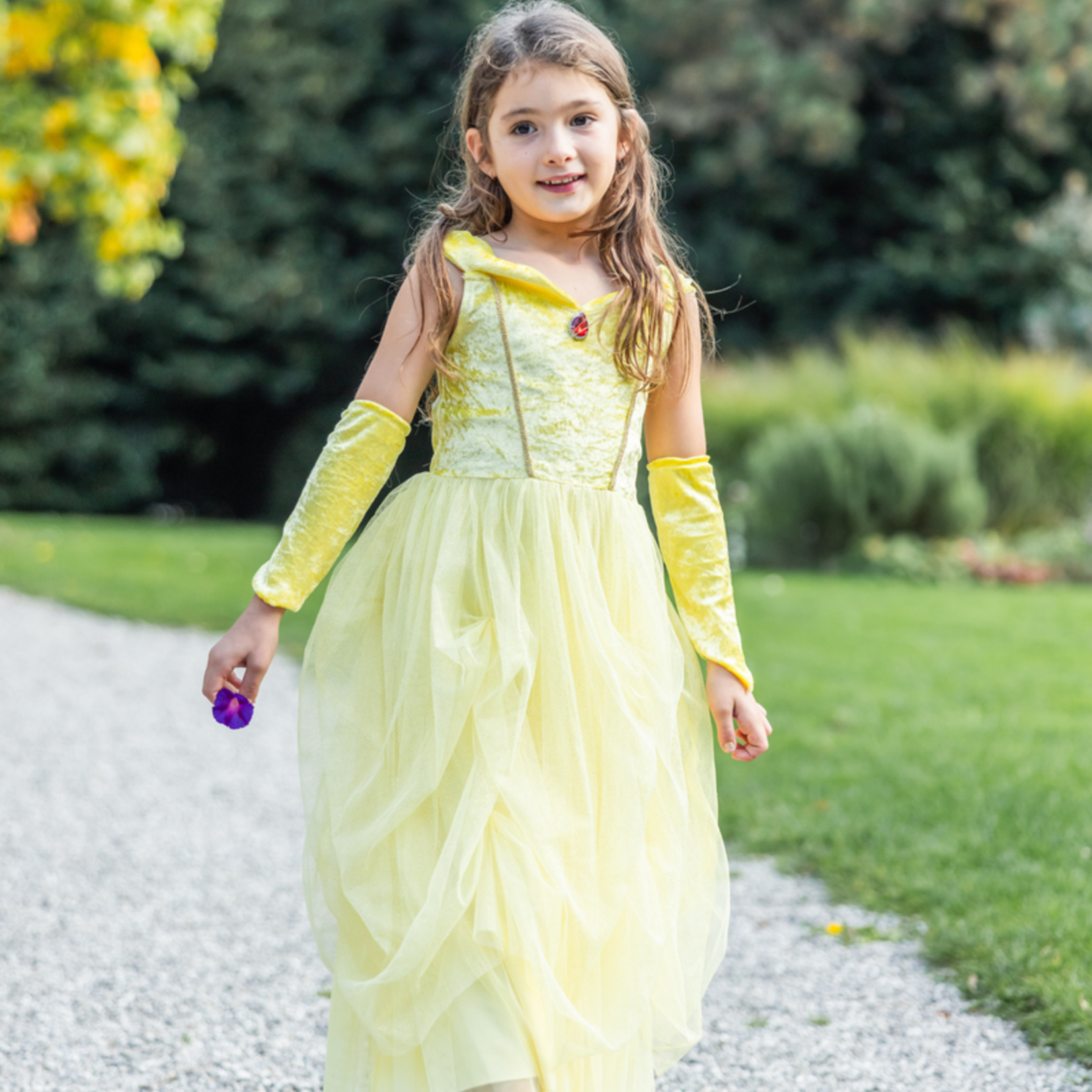 Great Pretenders Velvety Yellow Princess Dress