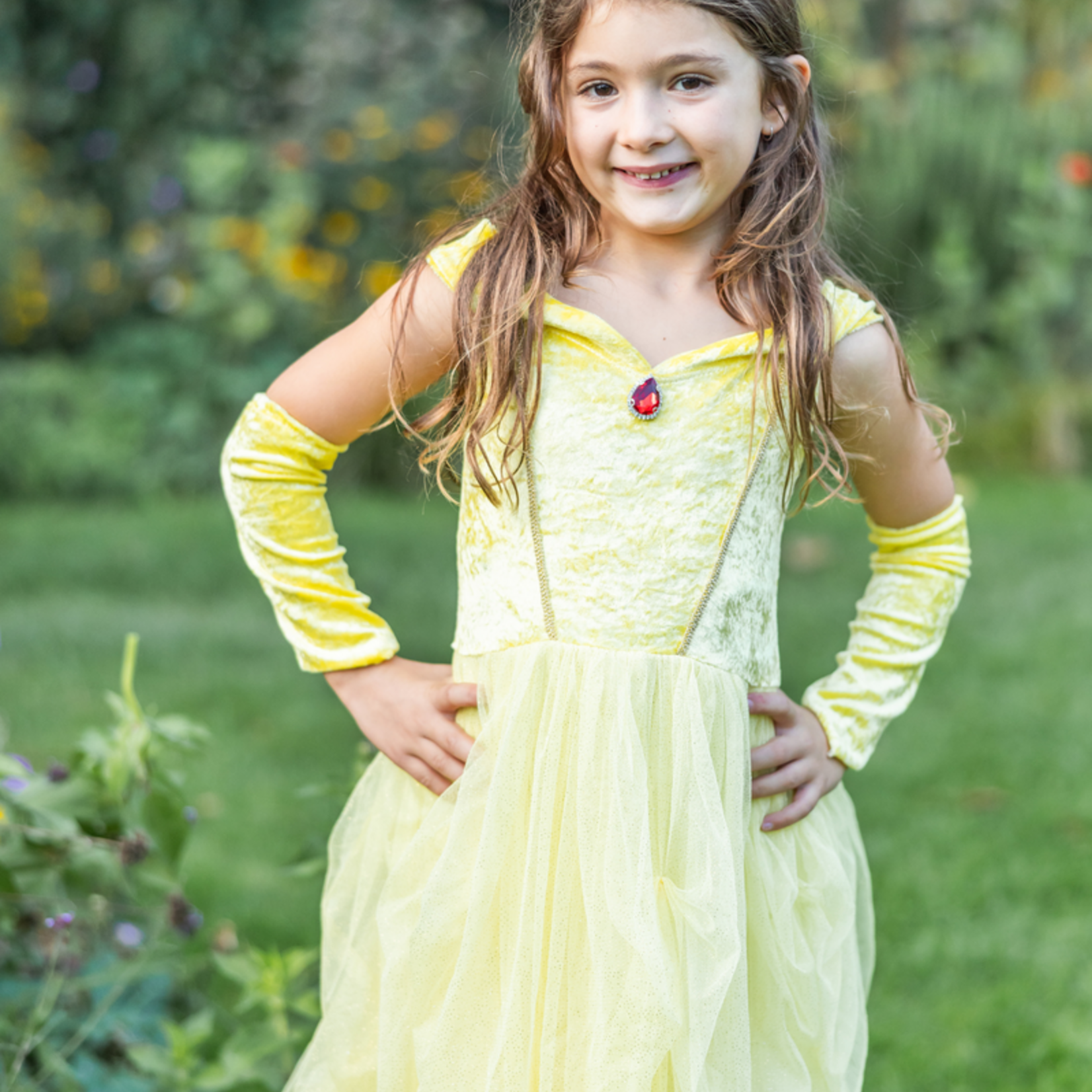 Great Pretenders Velvety Yellow Princess Dress
