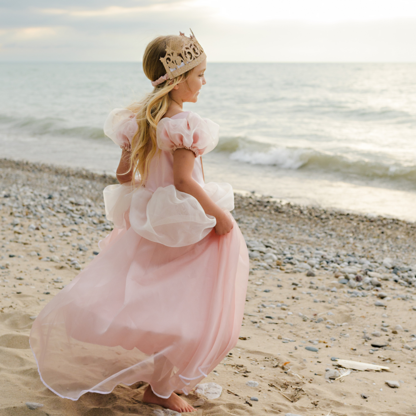 Great Pretenders Antique Pink Princess Dress Size (5/6)