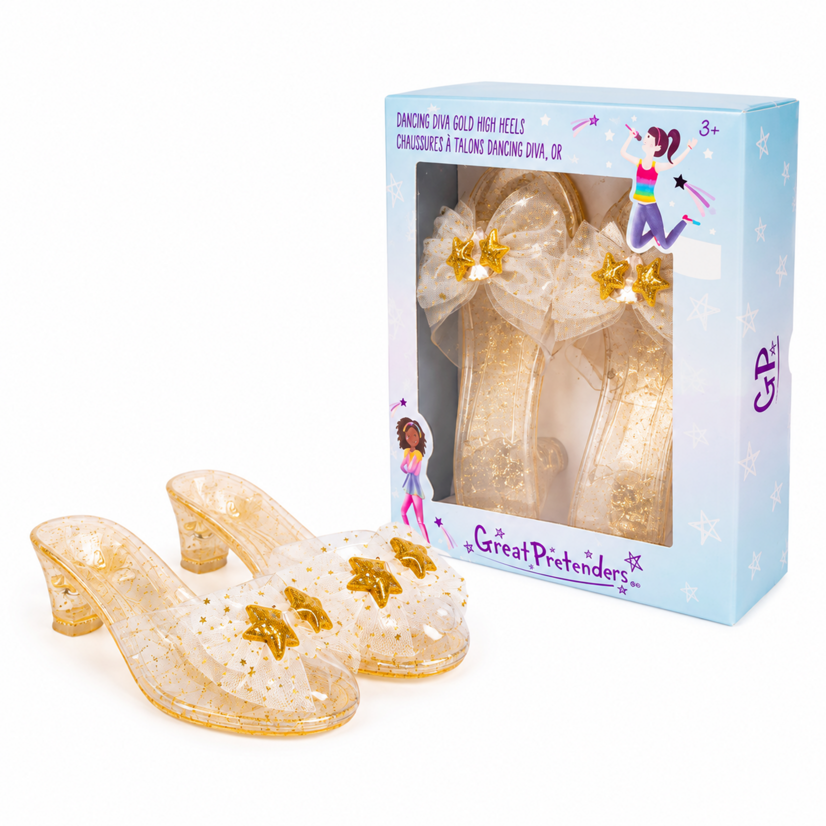 Great Pretenders Gold High Heels