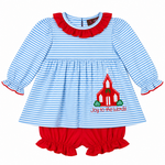 Millie Jay Joy to the World Bloomer Set