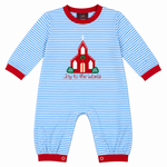 Millie Jay Joy to the World Boys Romper