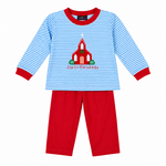 Millie Jay Joy to the World Boys Pant Set
