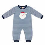 Banana Split Santa Applique Boys Romper