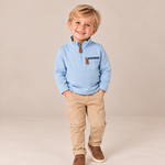 Millie Jay Kingston Blue 1/4 Zip Pullover