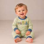 Banana Split Down on the Farm Romper