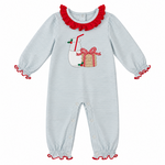 Three Sisters Milk & Cookies Girl Romper