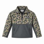 Fieldstone Backwoods Camo Fleece 1/4 Zip Pullover