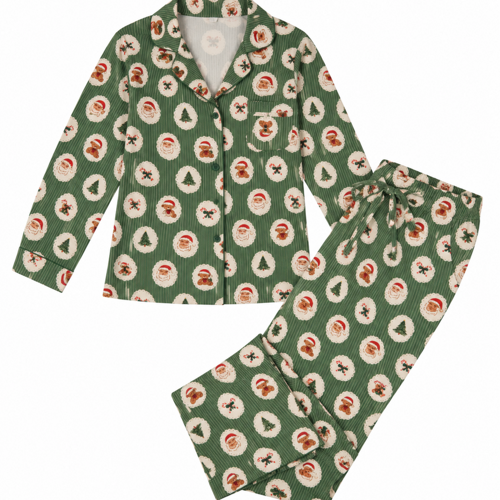 Little One Shop Holiday Heirloom Women's Button PJ Set