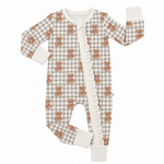 Hamner Hill Beary Merry Girls Zipper Romper