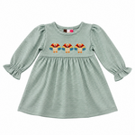 Banana Split Turkey Applique Dress