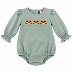 Banana Split Turkey Applique L/S Bubble