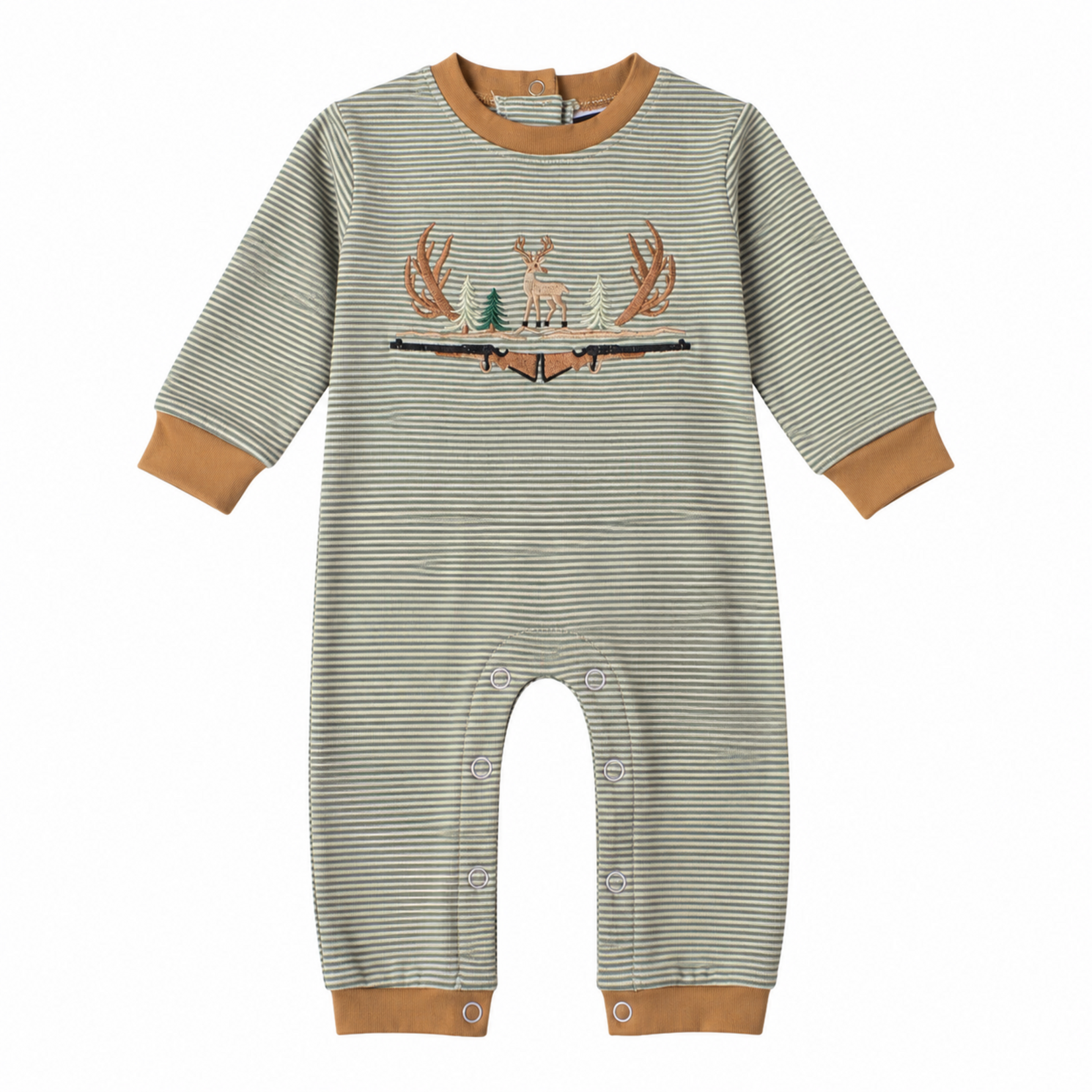 Banana Split Forest Friends Romper