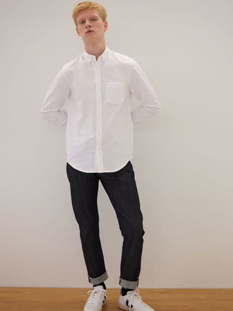 Marmier Chemise Oxford. Blanc Marmier Chemise Oxford. Blanc