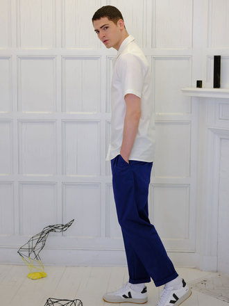 Marmier Pantalon ample . Bleu Marmier Pantalon ample . Bleu
