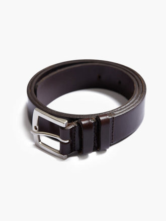 Marmier Ceinture de cuir italien . Brun Marmier Ceinture de cuir italien . Brun