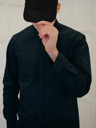 Marmier Ripstop Shirt . Ink