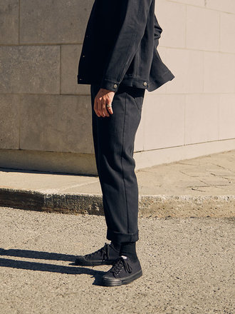 Marmier Pantalon droit . Noir Marmier Pantalon droit . Noir