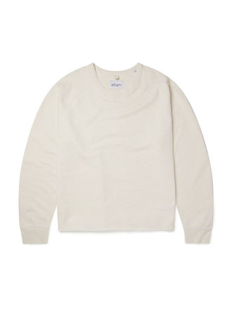 Albam Sweatshirt en chanvre . Écru Albam Sweatshirt en chanvre . Écru