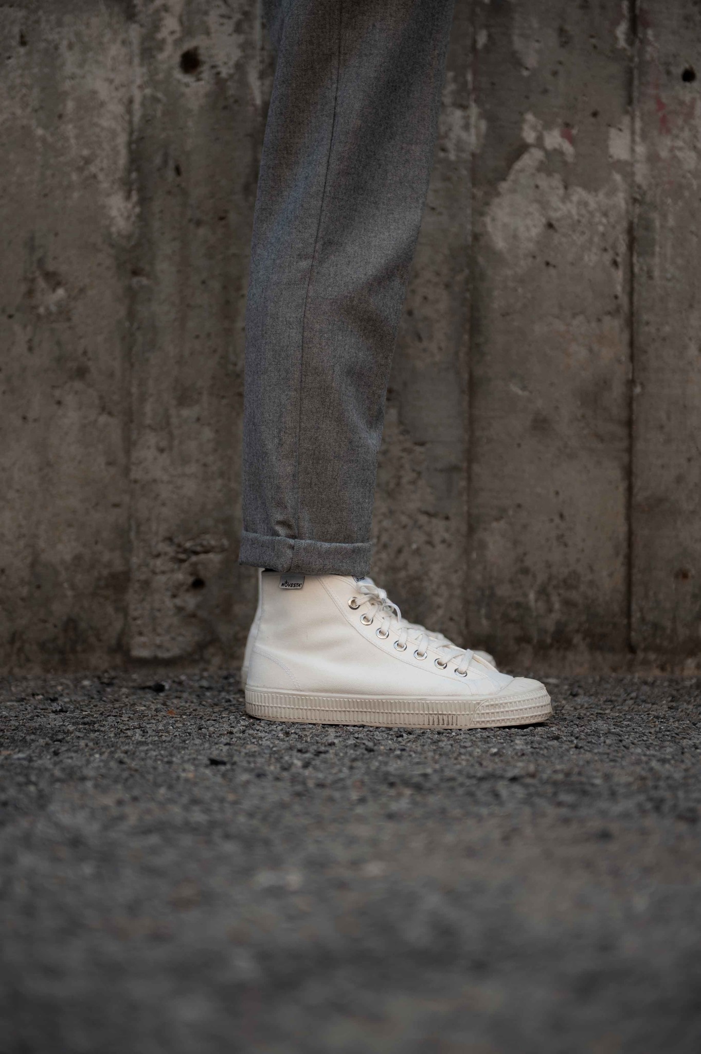 Novesta white top high tops