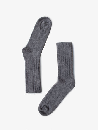 Bonnetier Lamb And Merino Wool Socks . Grey Bonnetier Lamb And Merino Wool Socks . Grey