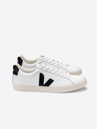 Veja Chaussure en cuir Esplar . Blanc et noir