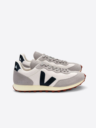 Veja Rio Branco Hexamesh Sneaker . Gravel, Nautico and Oxford Grey Veja Rio Branco Hexamesh Sneaker . Gravel, Nautico and Oxford Grey