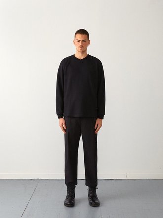 Veri Wes Unisex Sweatshirt . Black