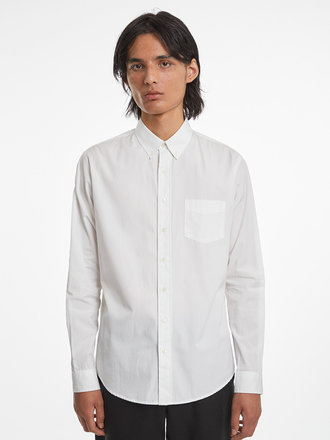 Schnaydermans Chemise Poplin One . Blanc Schnaydermans Chemise Poplin One . Blanc
