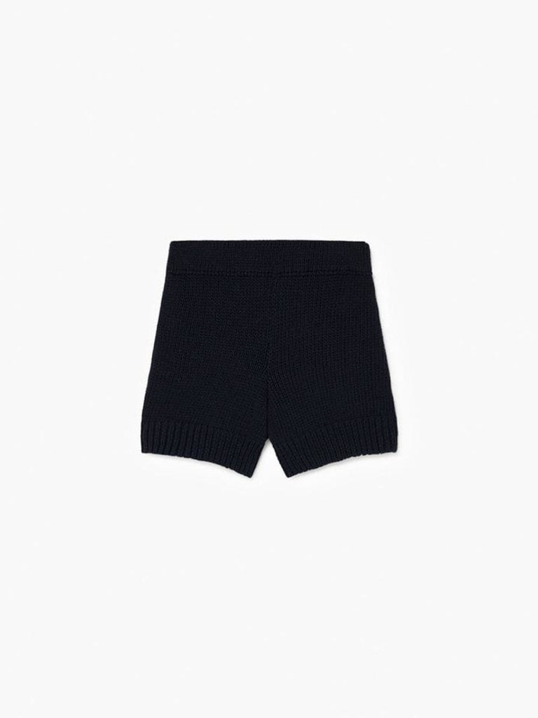Zubat Knitted Shorts . Navy - Betina Lou
