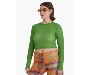 【新品未使用】paloma wool カットソー green Paloma Wool 1 Besito Knitted Jumper | Liberty