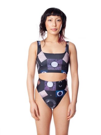 Minnow Bathers Bas de maillot Beta . Imprimé Minnow X Maggie Groat