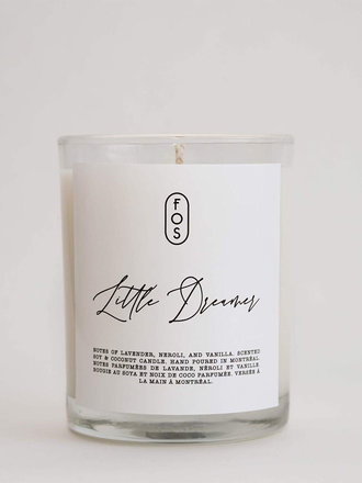 FOS Little Dreamer Candle 5oz . Lavender, Neroli, Vanilla FOS Little Dreamer Candle 5oz . Lavender, Neroli, Vanilla