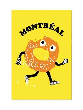 Paperole Carte postale . Bagel Paperole Carte postale . Bagel