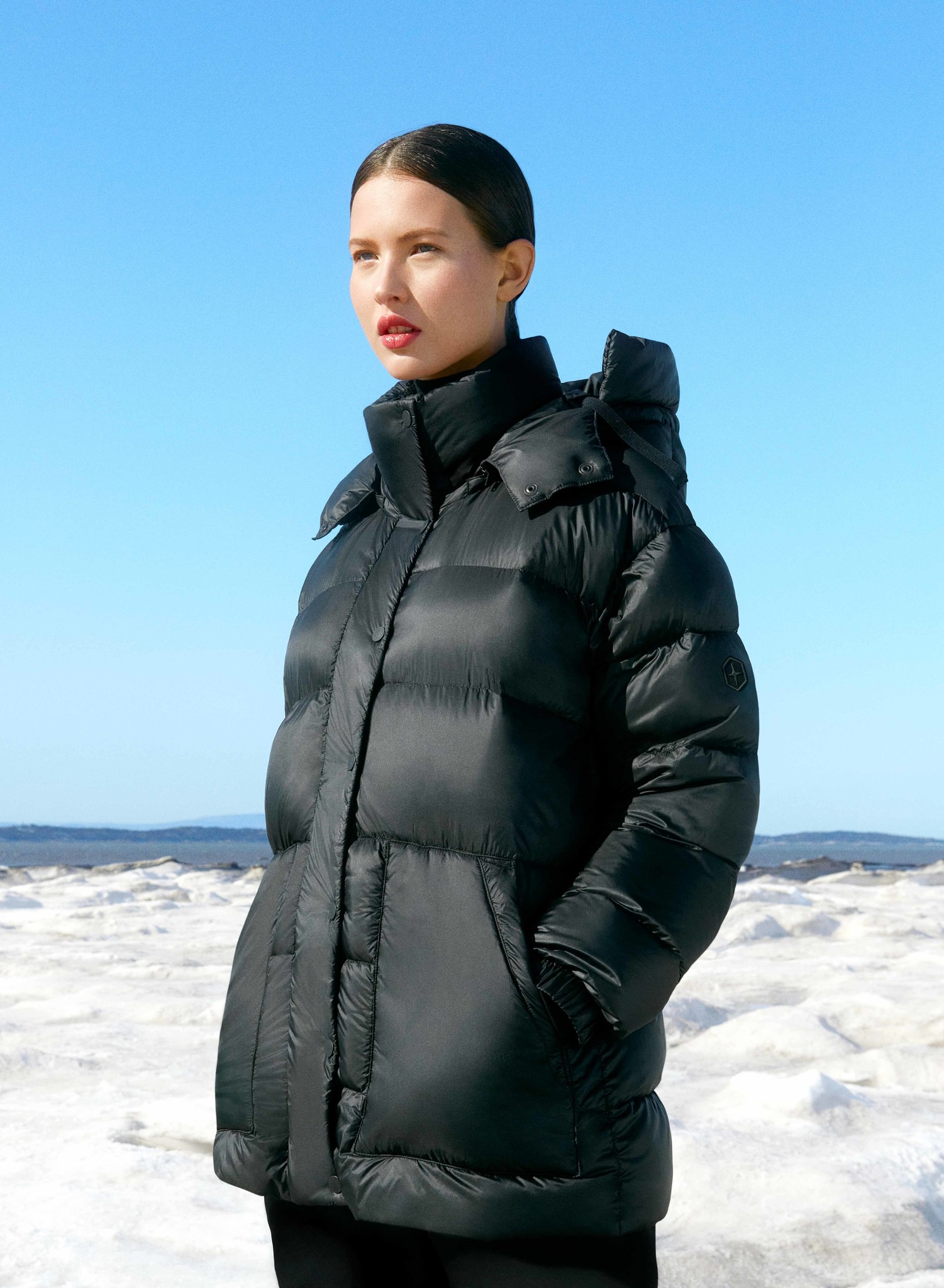 Manteau de duvet Marcia NF Noir Betina Lou