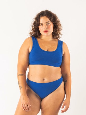 Em & May River Bralette . Ultramarine