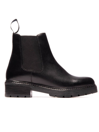 L'intervalle Sarno Leather Boots . Black L'intervalle Sarno Leather Boots . Black