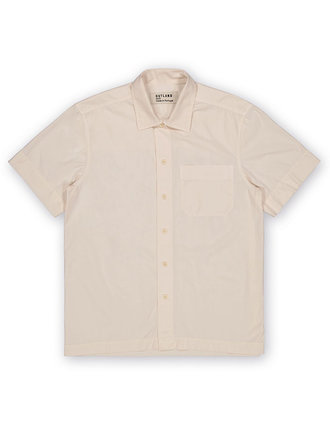 Outland Pablo Organic Cotton Short Sleeve Shirt. Pale Pink