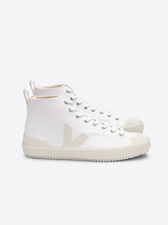 Veja Nova High Top Sneaker . White and Pierre Veja Nova High Top Sneaker . White and Pierre
