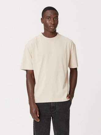 Schnaydermans Mid Weight T-Shirt . Sand Schnaydermans Mid Weight T-Shirt . Sand
