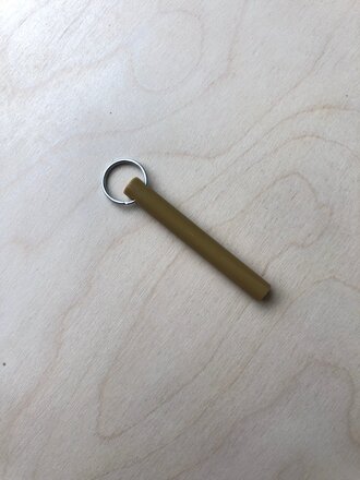 Corey Moranis Rod key chain . Cappucino