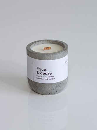 Esser Chandelle de soya . Figue et cèdre Esser Chandelle de soya . Figue et cèdre