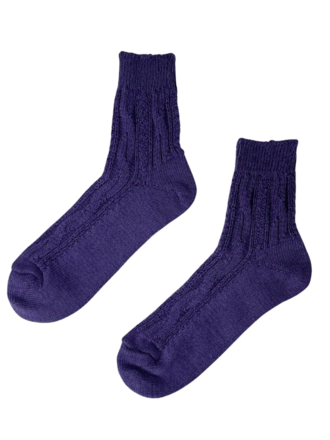 Okayok Jenny Socks . Violet